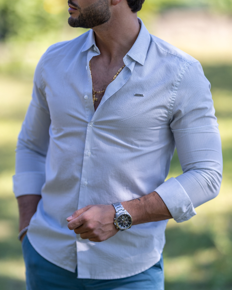CAMISA COM ESTAMPADO DE PONTO