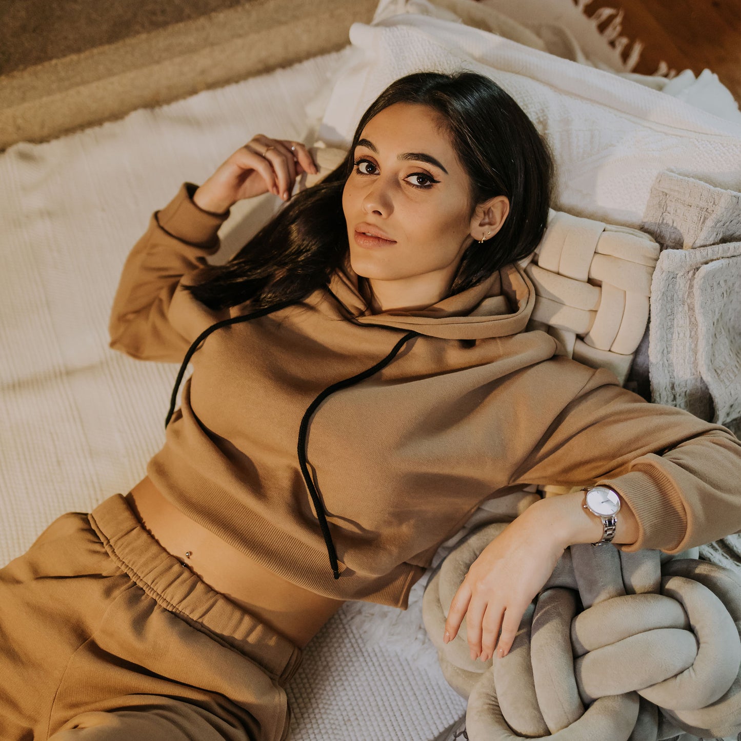 SWEATSHIRT CROPPED MULHER