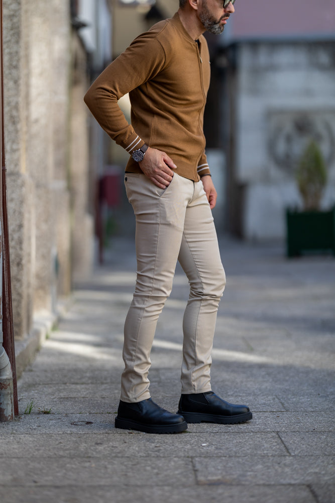 CALÇA SARJA SKINNY FIT