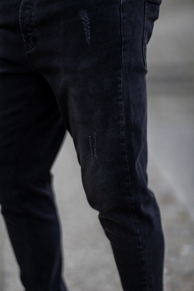 JEANS SKINNY CROPPED
