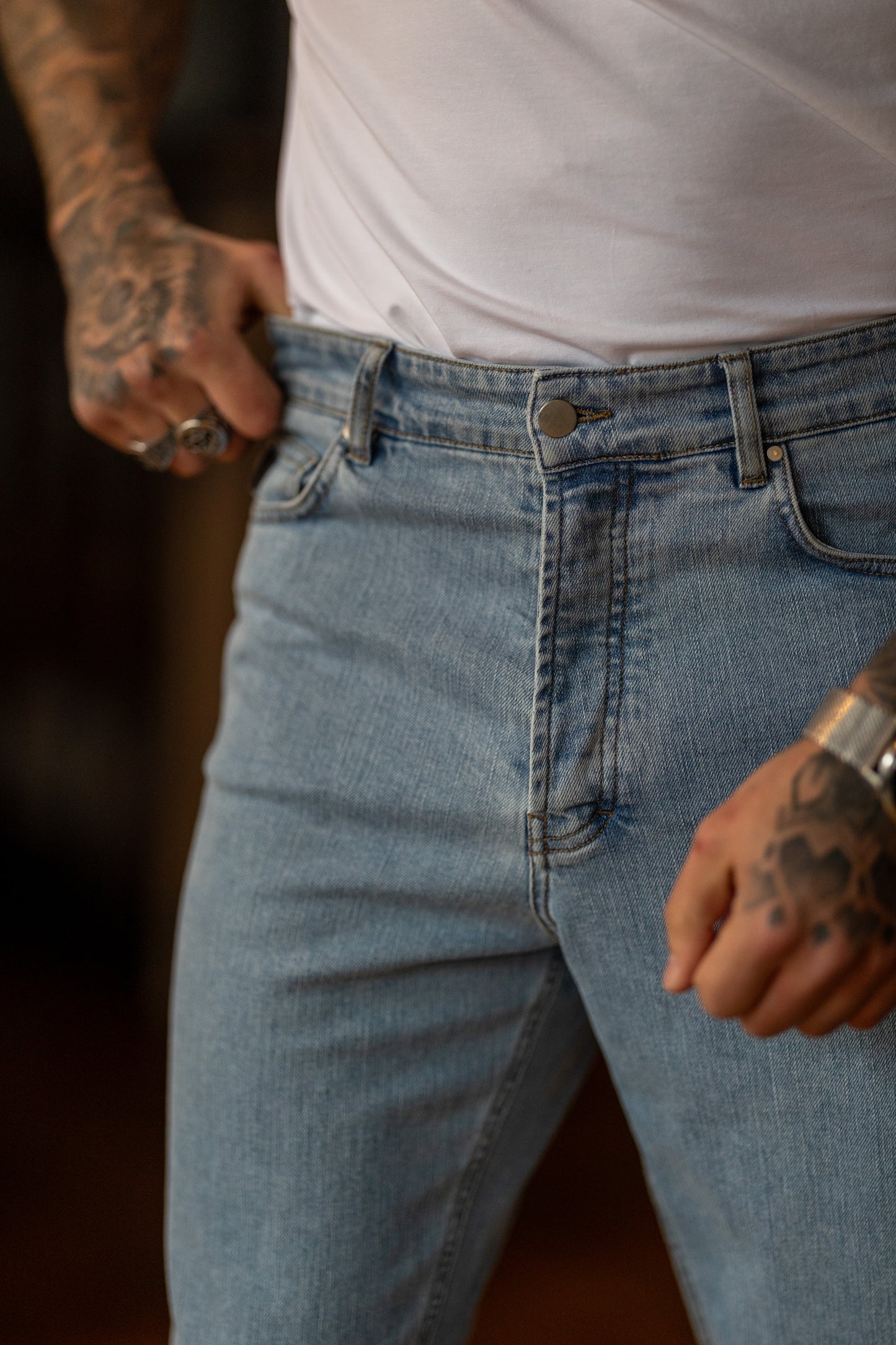 JEANS SKINNY CROPPED