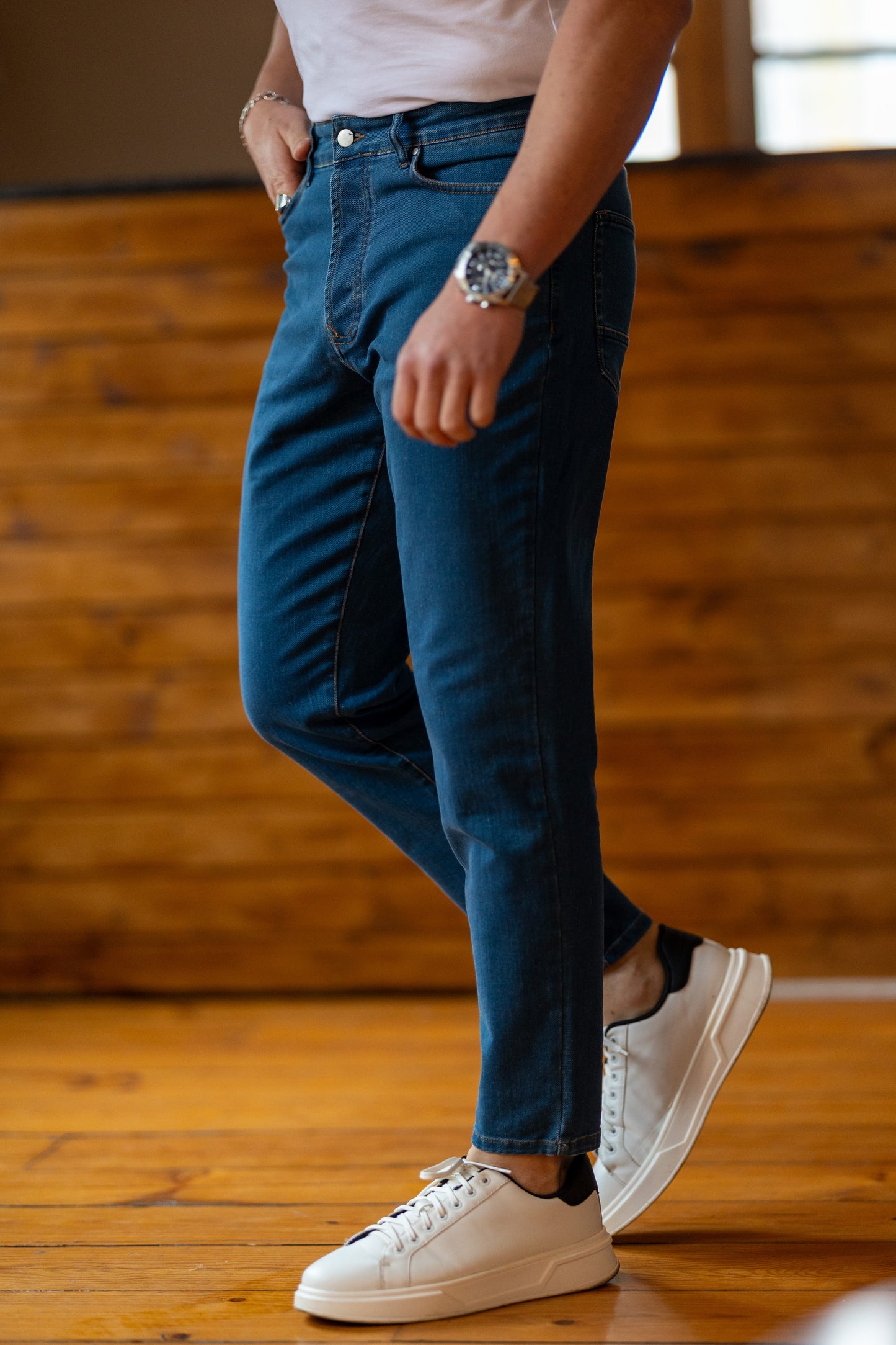 JEANS SKINNY CROPPED