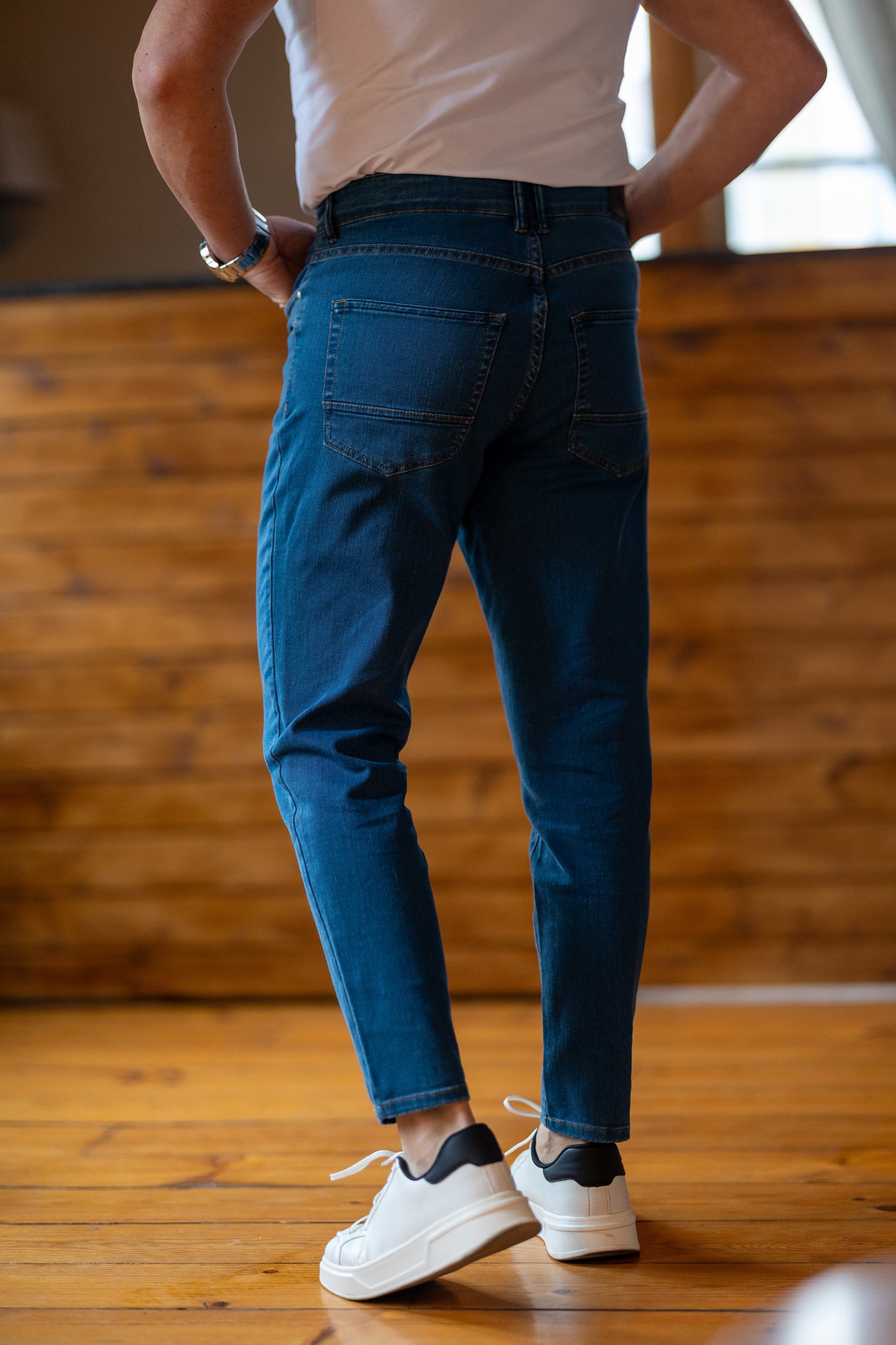 JEANS SKINNY CROPPED