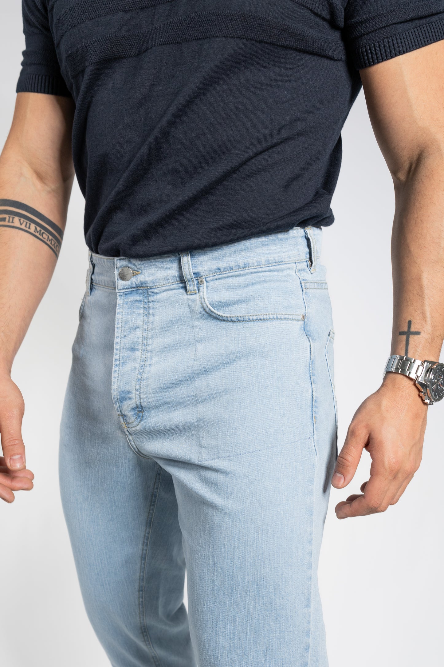 SKINNY CROPPED PANTS