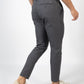 CALÇAS SLIM FIT CINZENTAS COM CÓS ELÁSTICO