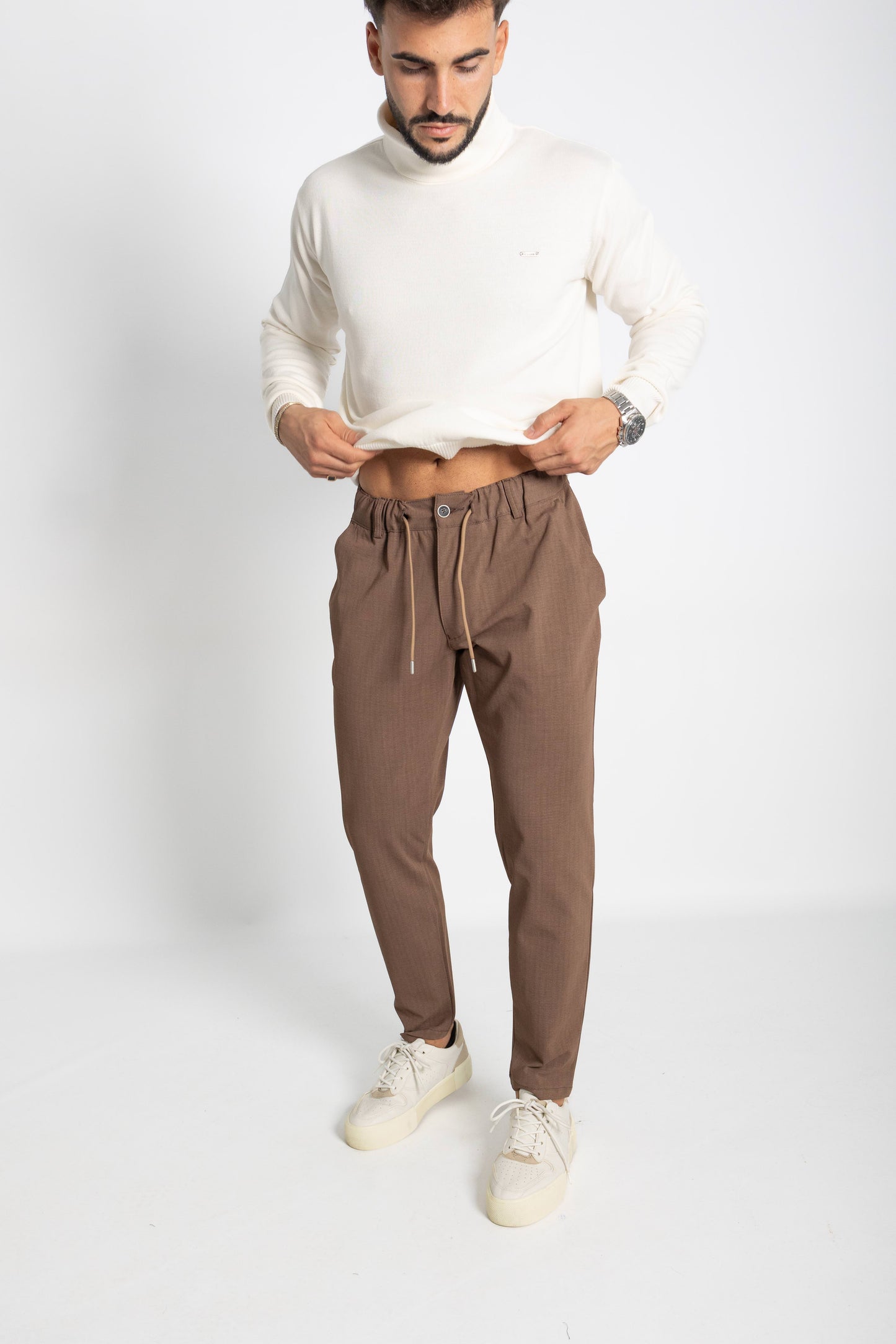 CORD FABRIC PANTS