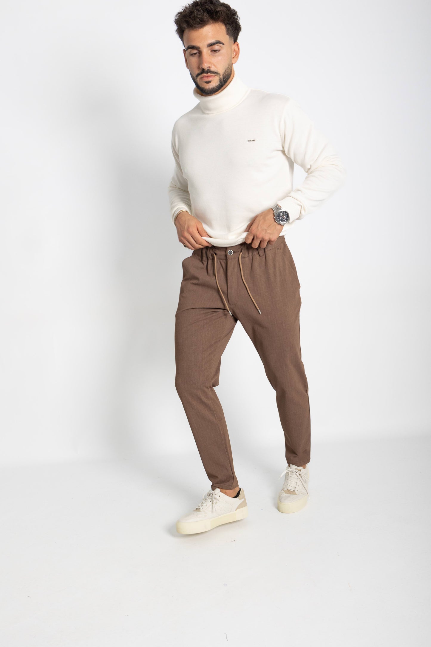 CORD FABRIC PANTS