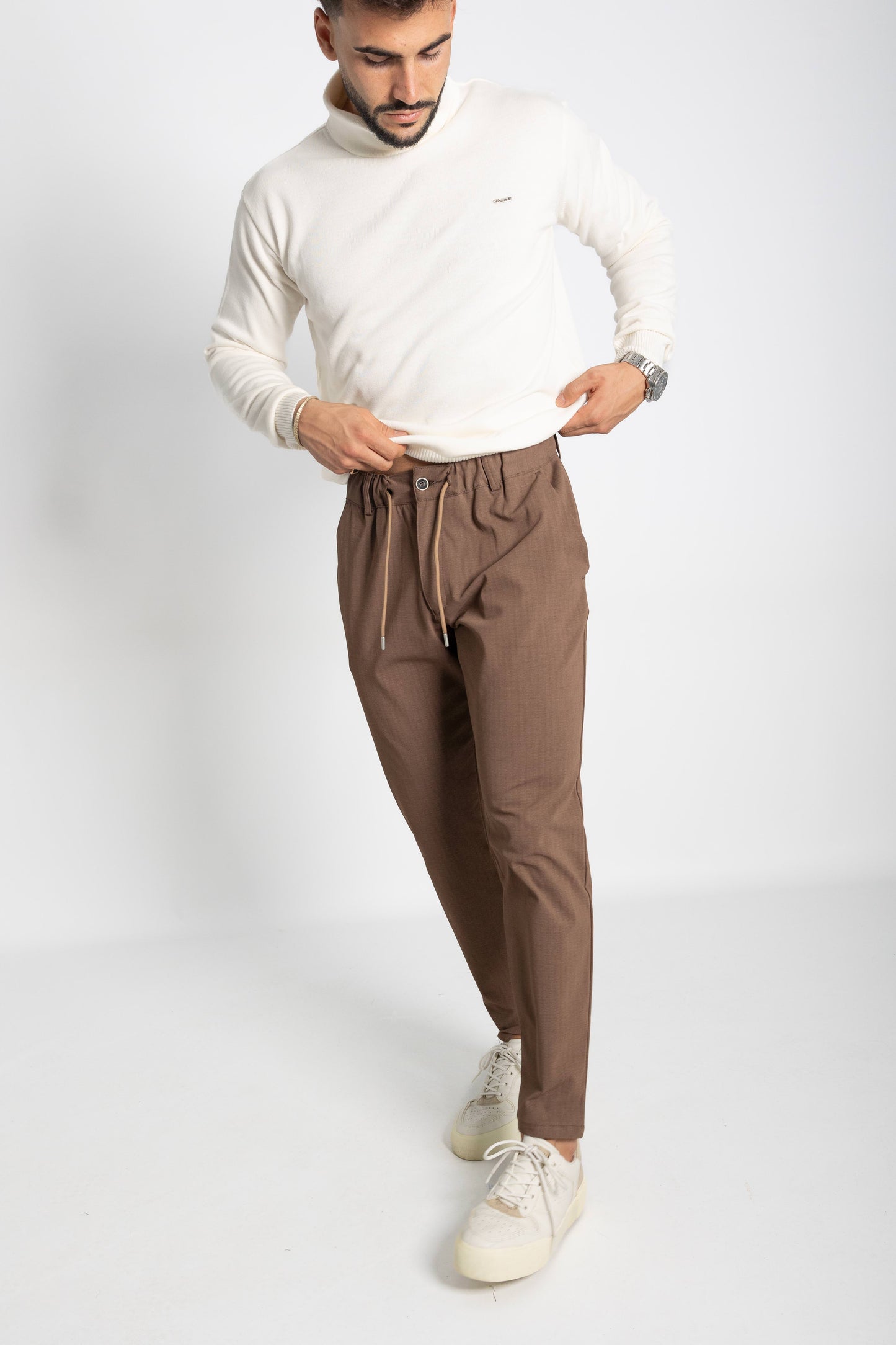 CORD FABRIC PANTS