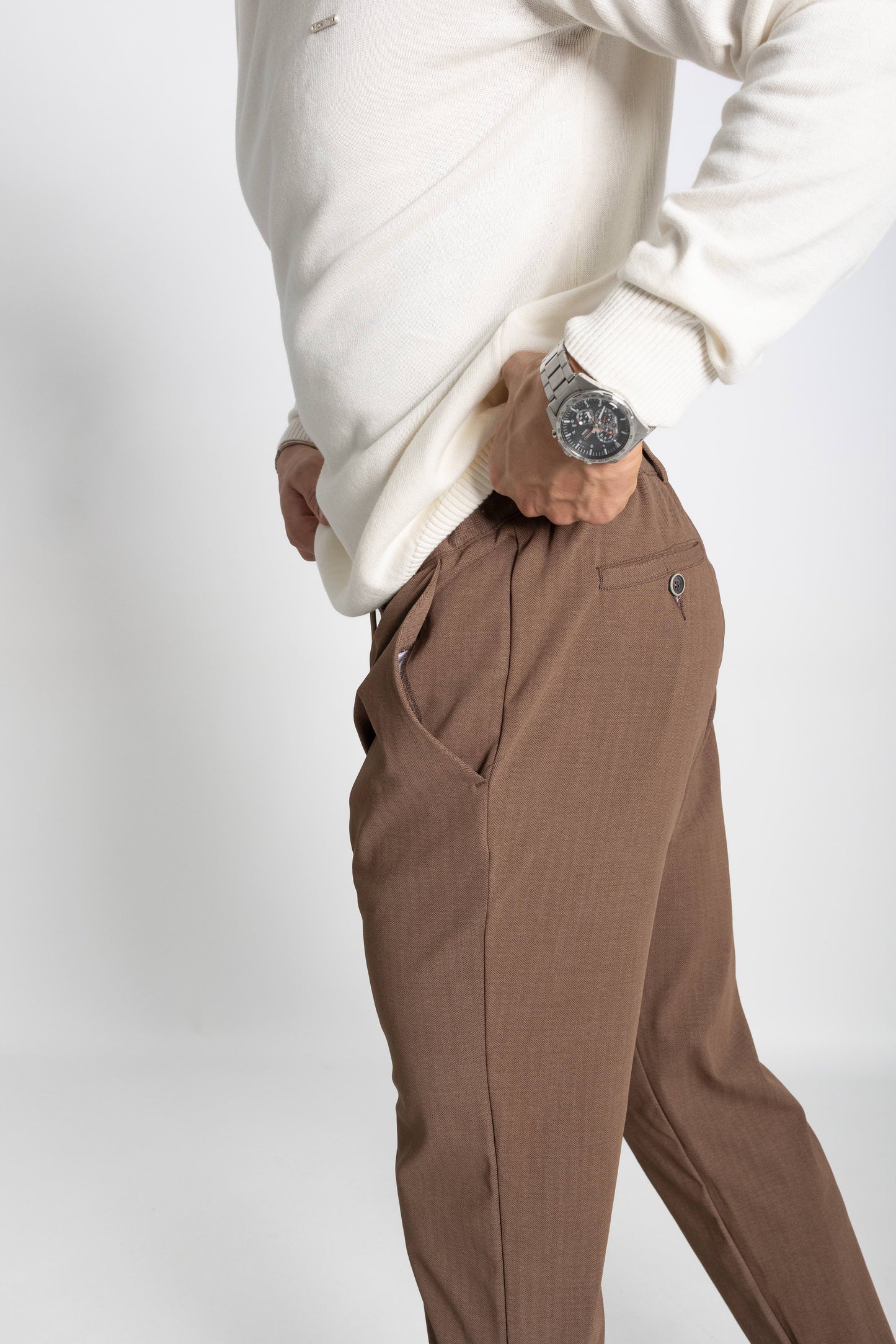 CORD FABRIC PANTS