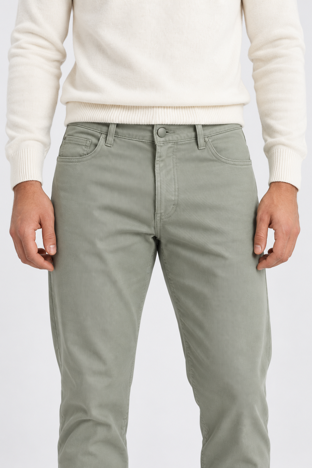 Calça sarja taperd