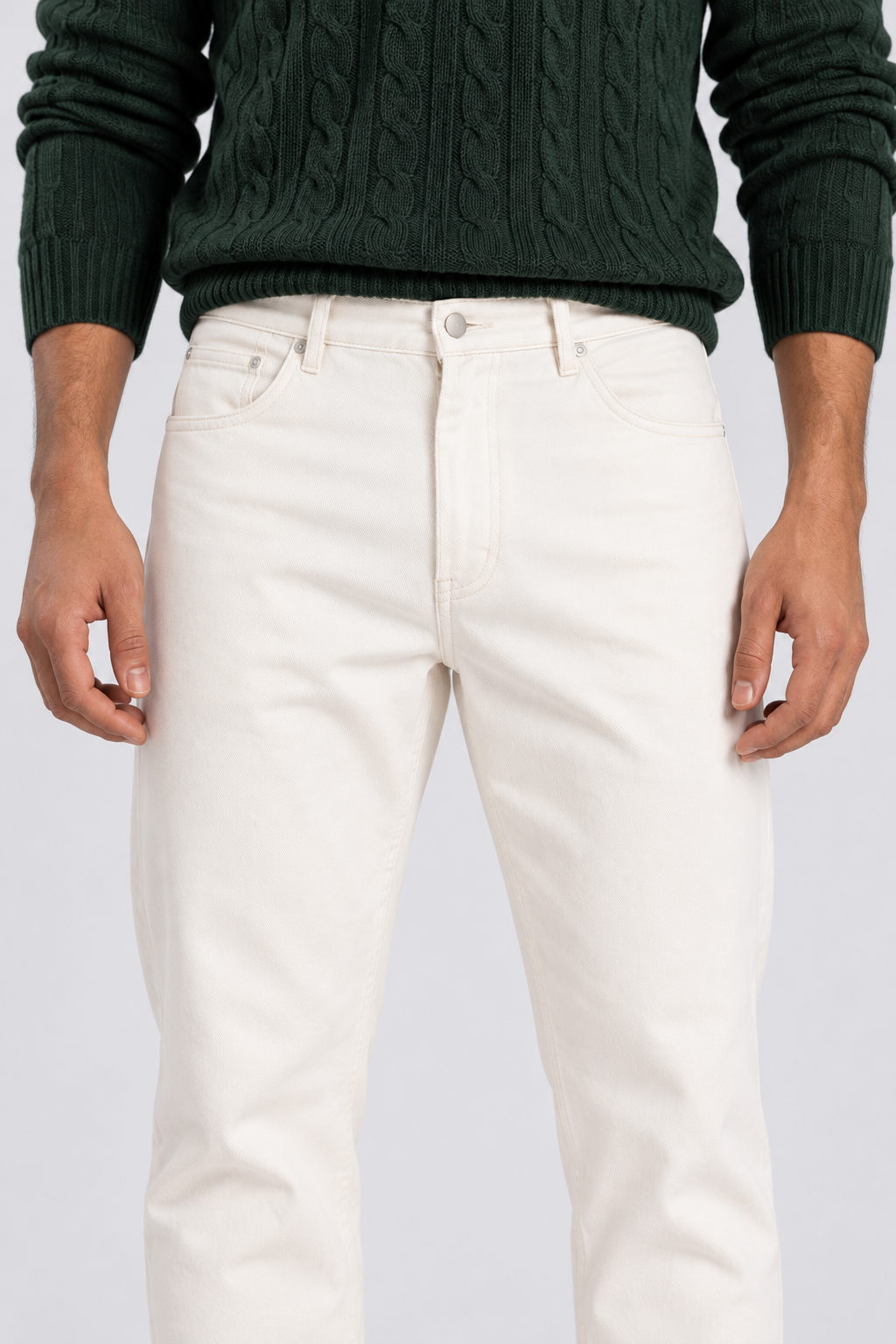 Calça sarja taperd