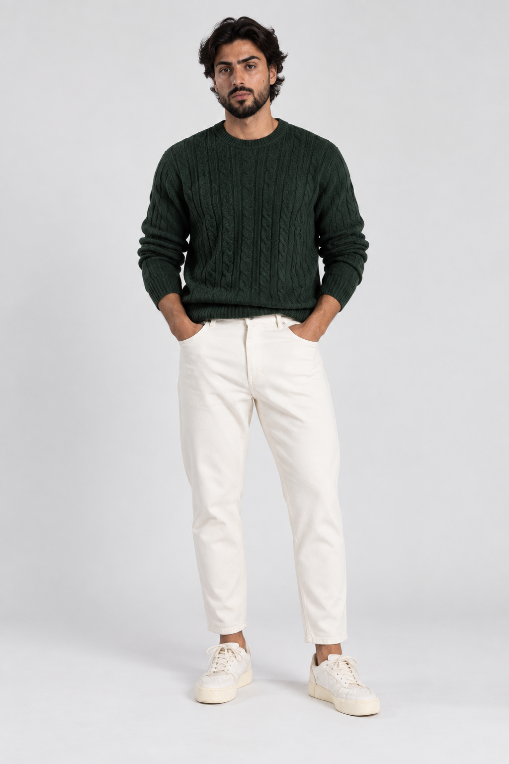 Calça sarja taperd