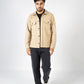 SOBRECAMISA COM BOLSOS CAMEL