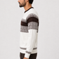 Camisola de Malha com Padrão Geométrico