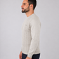 Camisola de malha com textura