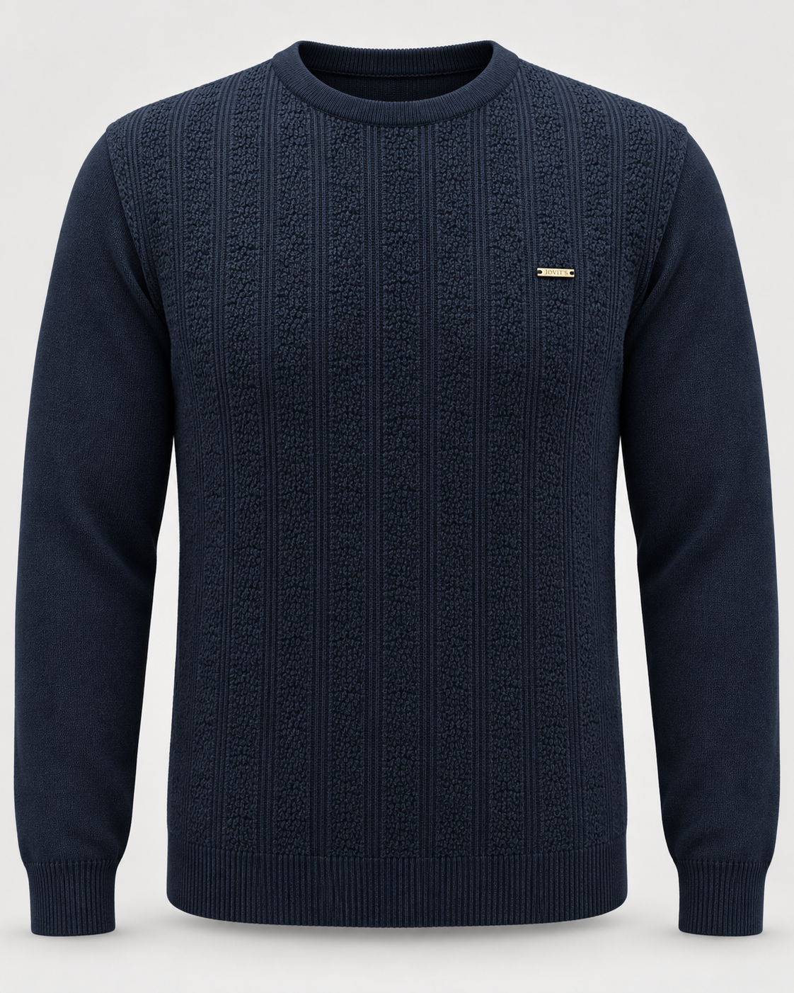 Camisola de malha com textura