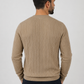 Camisola de Gola Redonda com Tranças
