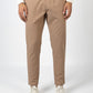 CALÇAS SLIM FIT COM CÓS ELÁSTICO