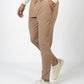 CALÇAS SLIM FIT COM CÓS ELÁSTICO