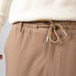 CALÇAS SLIM FIT COM CÓS ELÁSTICO