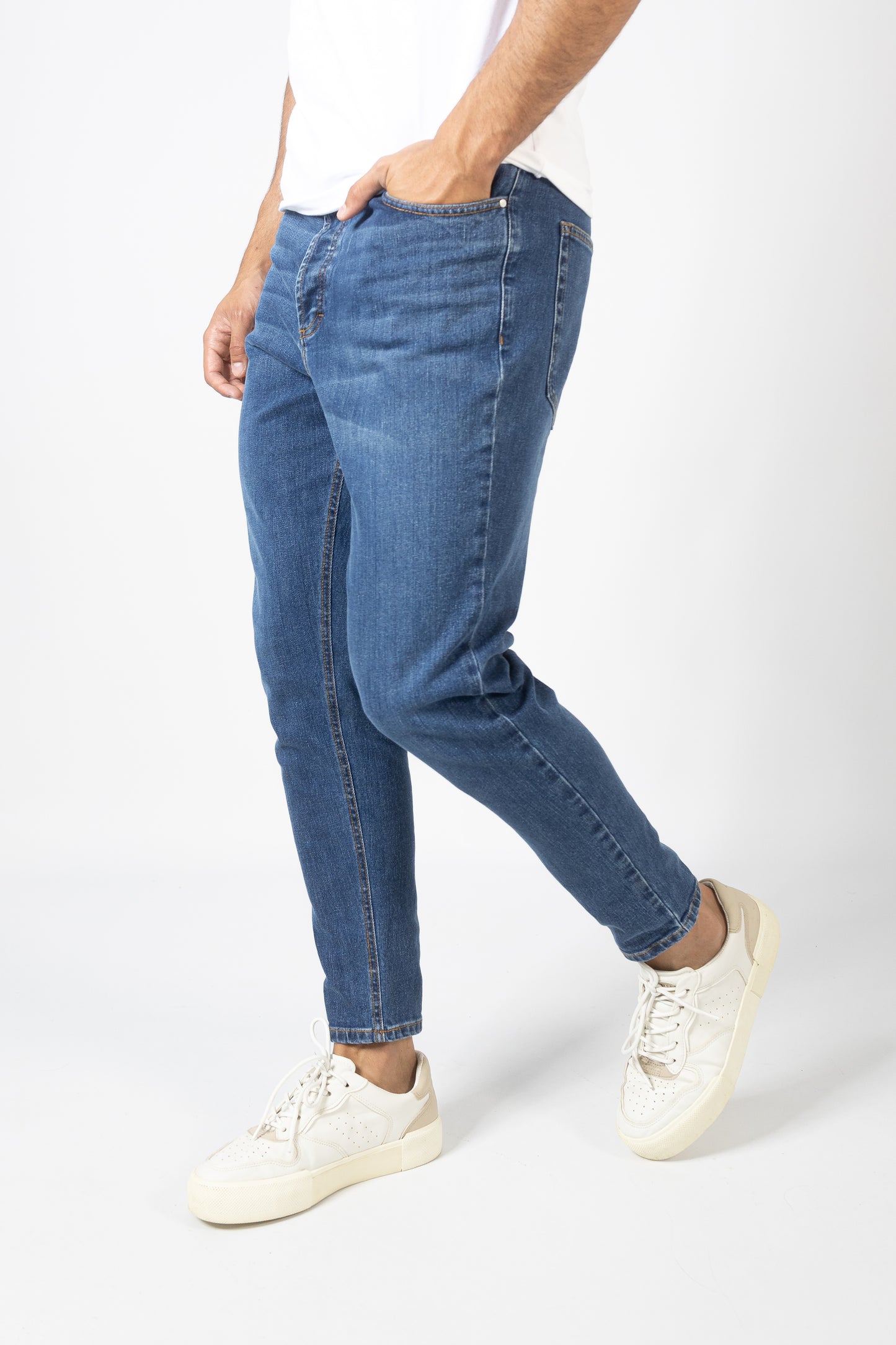 SKINNY CROPPED PANTS