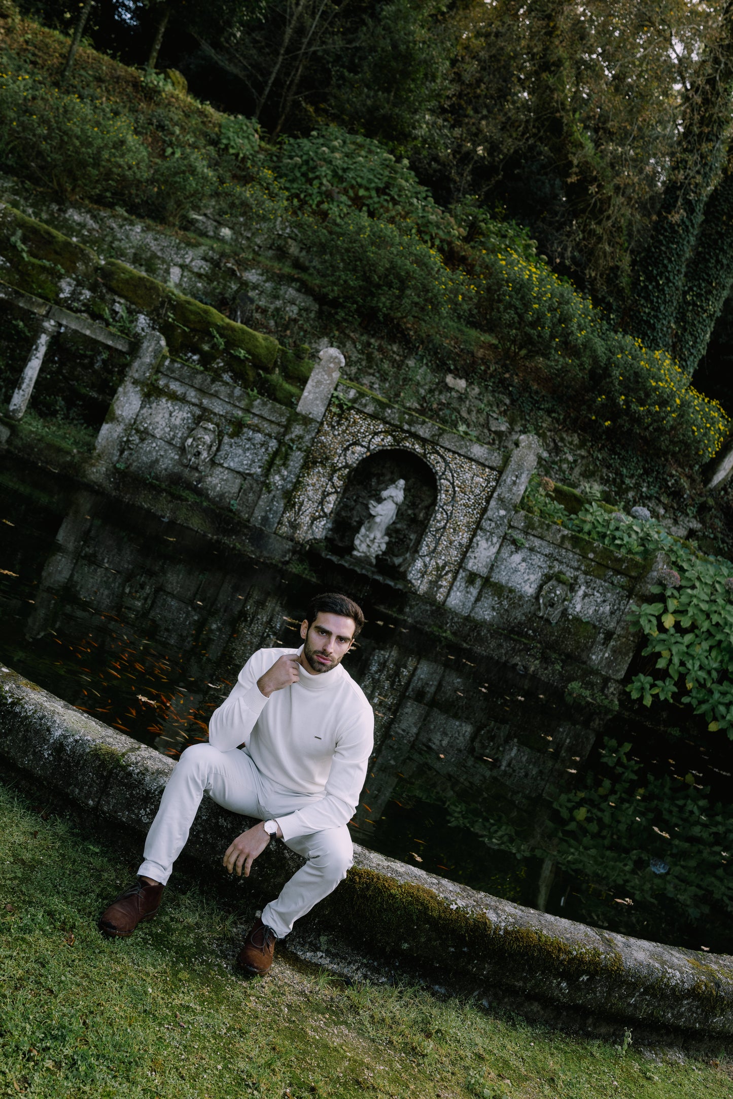 CAMISOLA BÁSICA DE GOLA ALTA