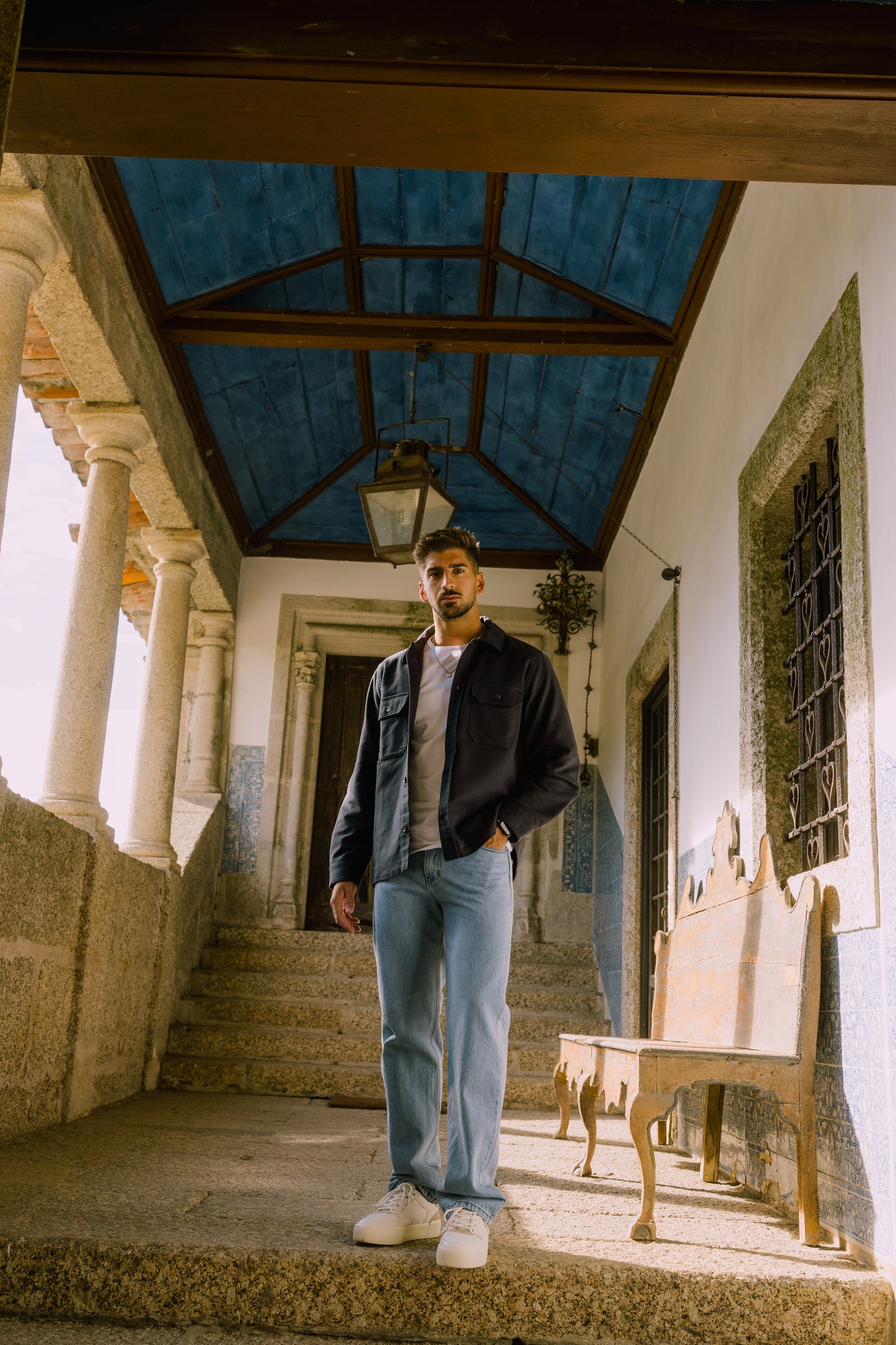 CALÇAS DE GANGA RELAXED FIT