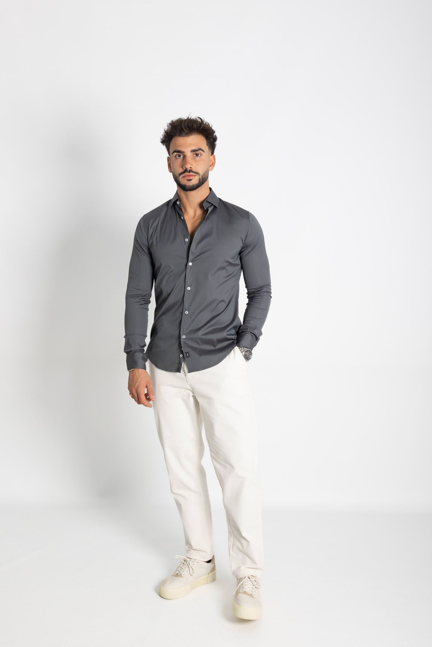 CAMISA BÁSICA SLIM FIT