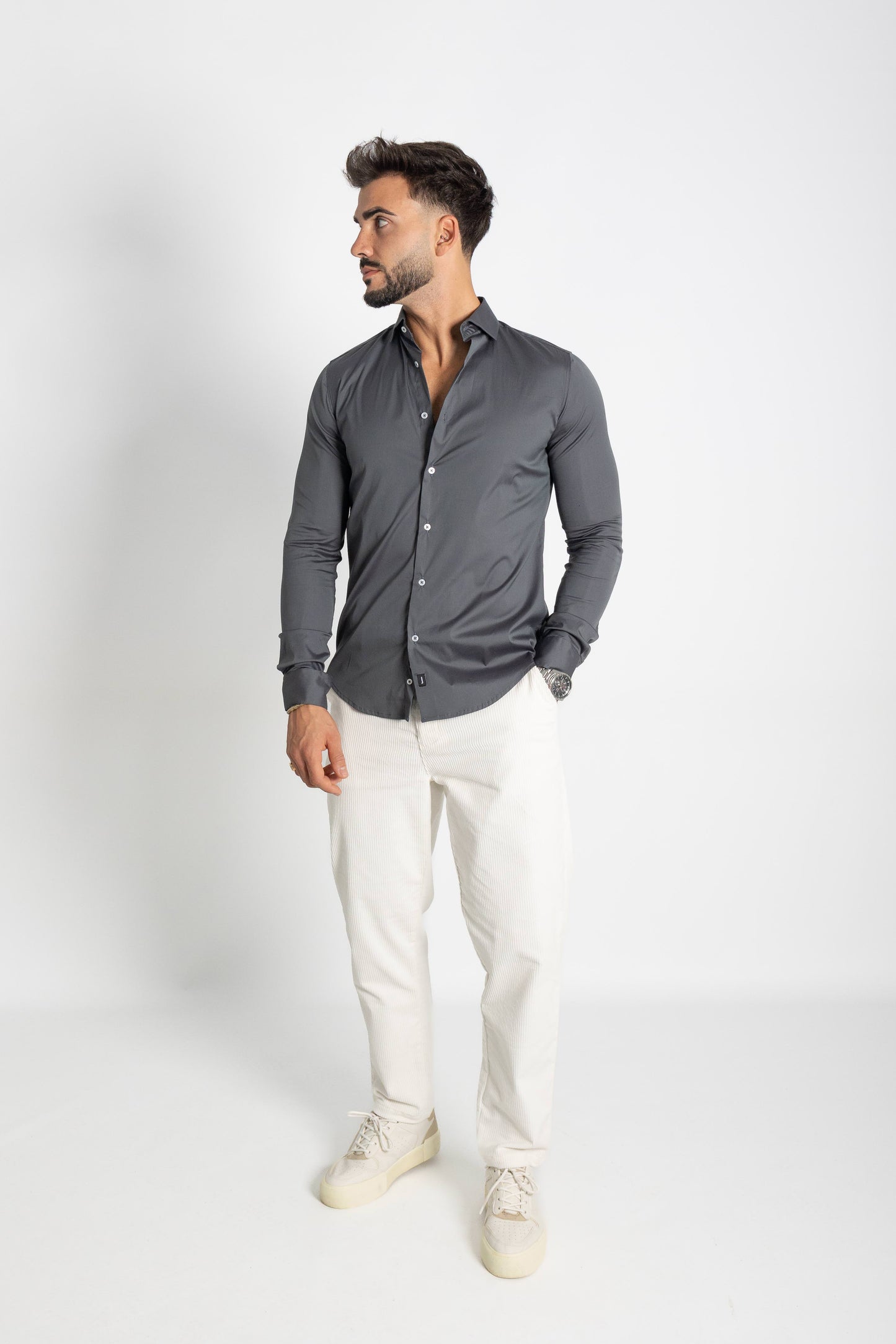 CAMISA BÁSICA SLIM FIT