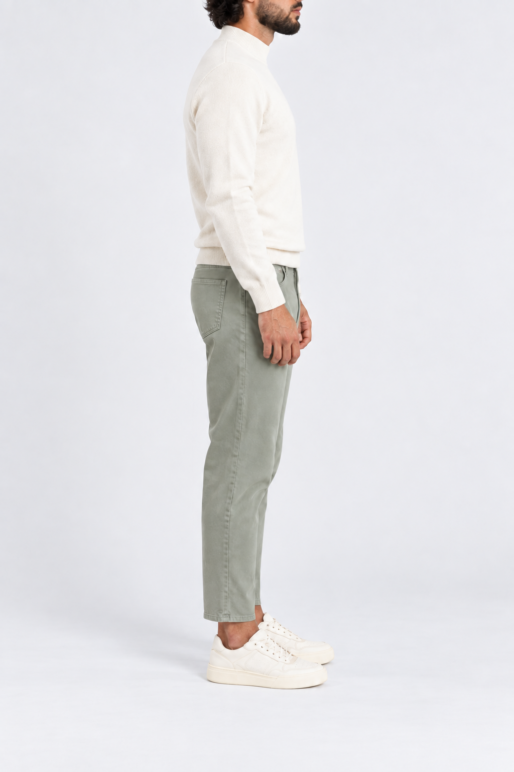 Calça sarja taperd